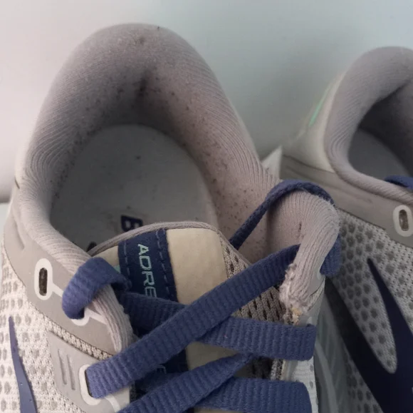 Brooks Adrenaline GTS 22 Running Shoes in Alloy Grey Purple Teal Sz 7 Women - Picture 6 of 9